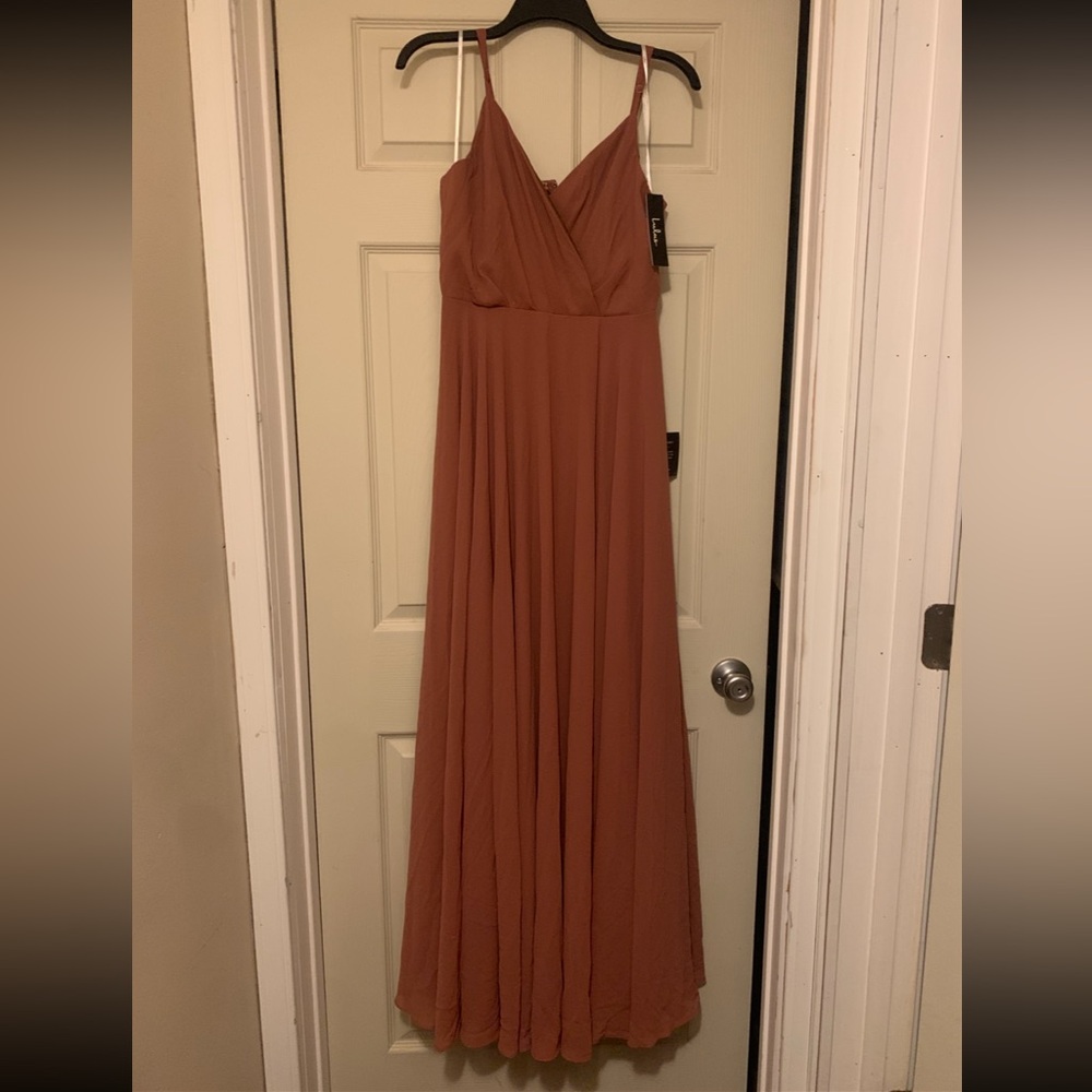 Lulus Dusty Rose Maxi Dress